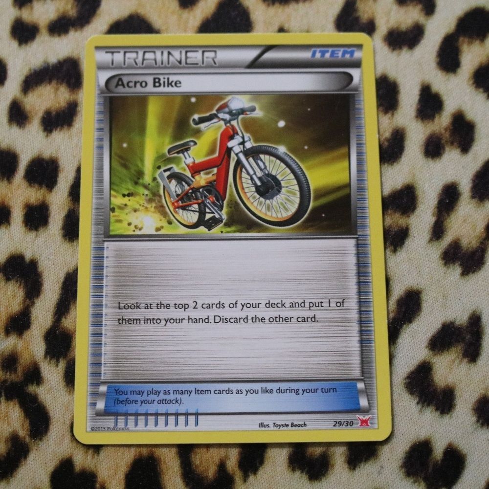Acro Bike 29/30 Pokemon Card